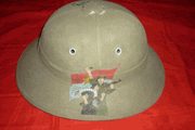NVA/Vietcong military original pith helmet