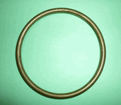 Brass Friendship montagnard bracelet (letter)